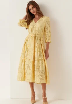 Slfsadie 3/4 Midi Dress