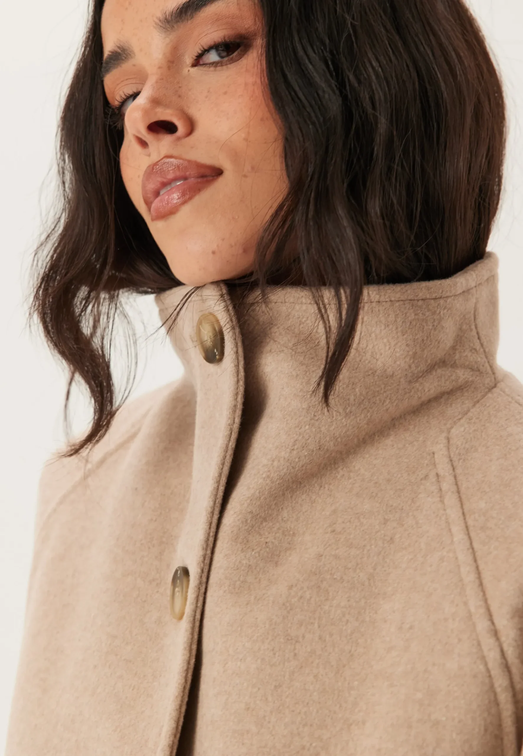 Slfvinni Wool Blend Coat