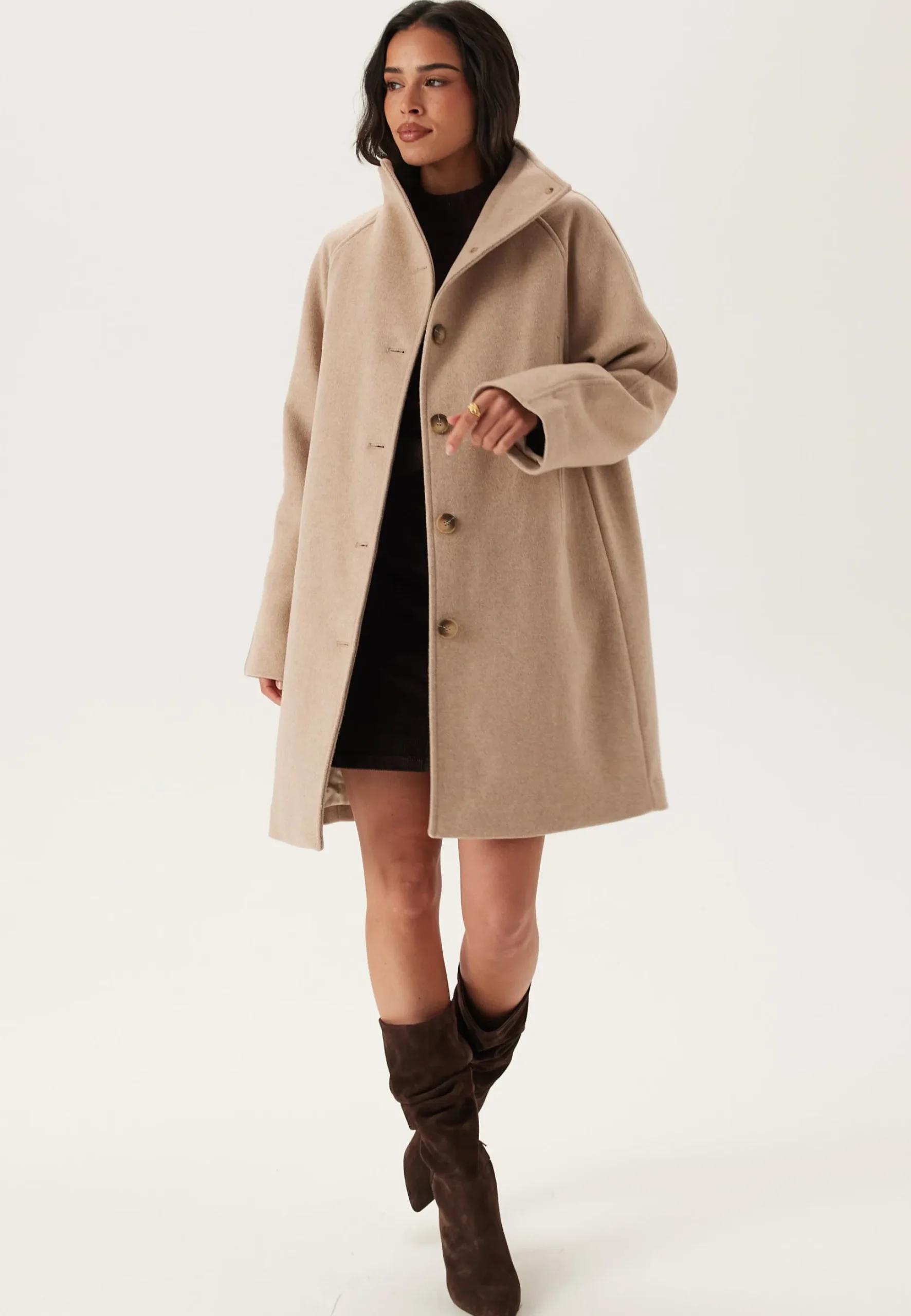 Slfvinni Wool Blend Coat