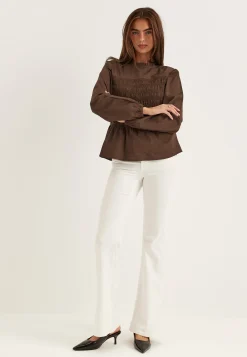 Smock Cotton Blouse