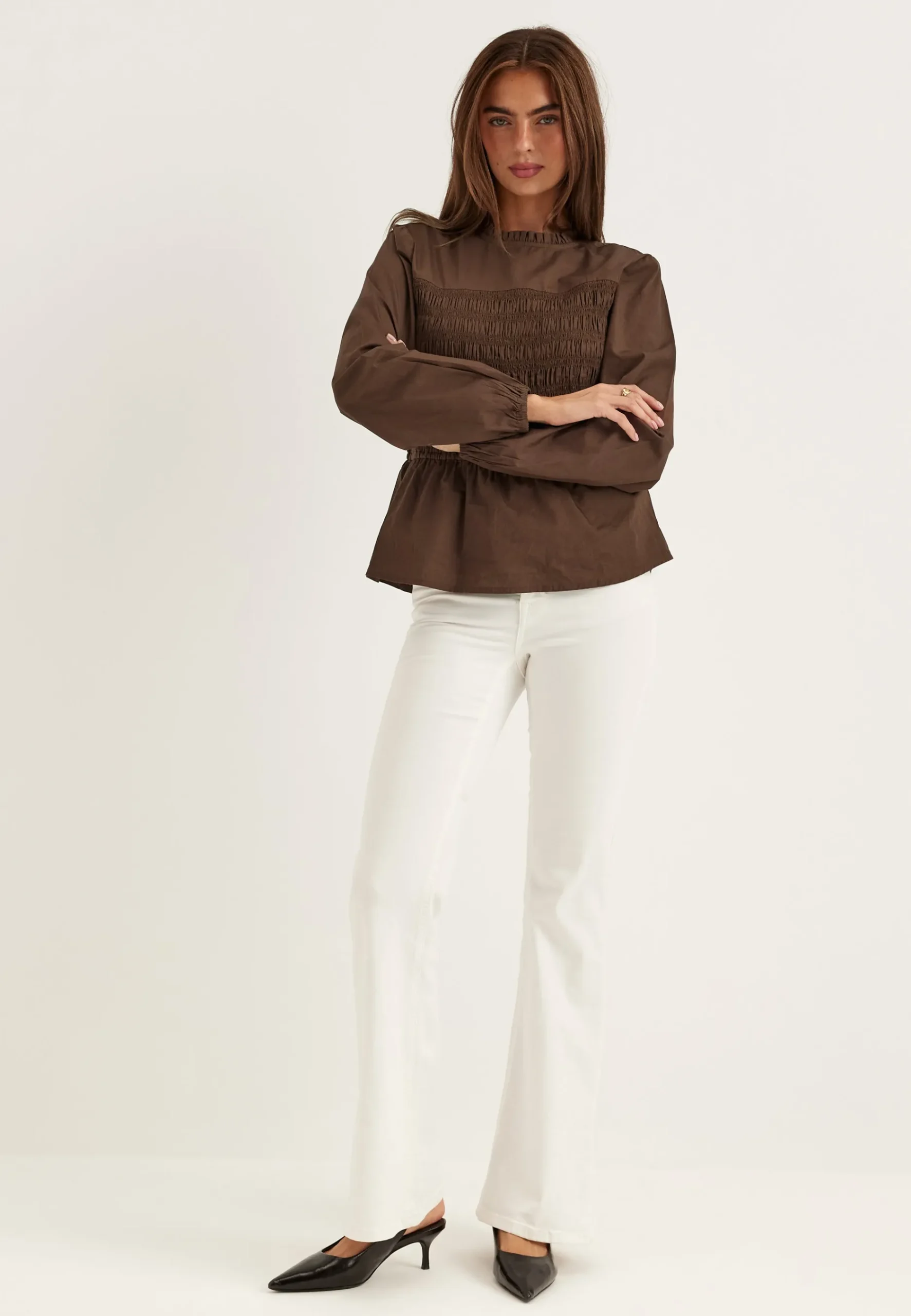 Smock Cotton Blouse