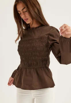 Smock Cotton Blouse