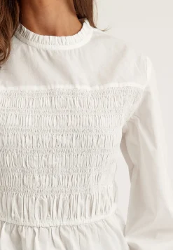 Smock Cotton Blouse