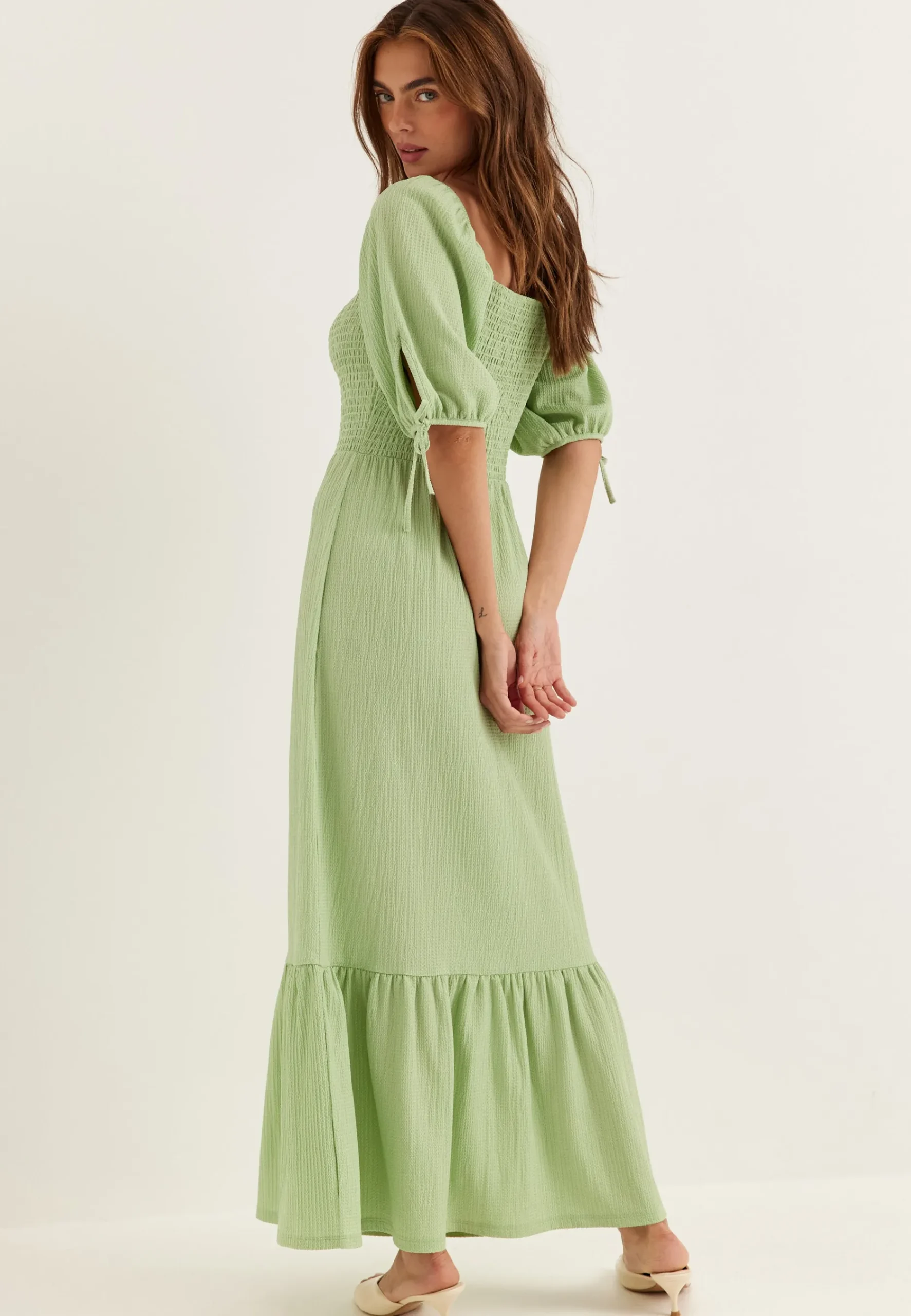 Smock Maxi Dress