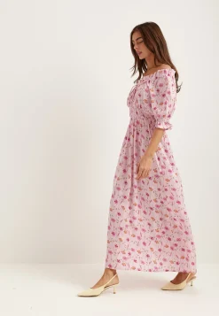 Smock Maxi Dress