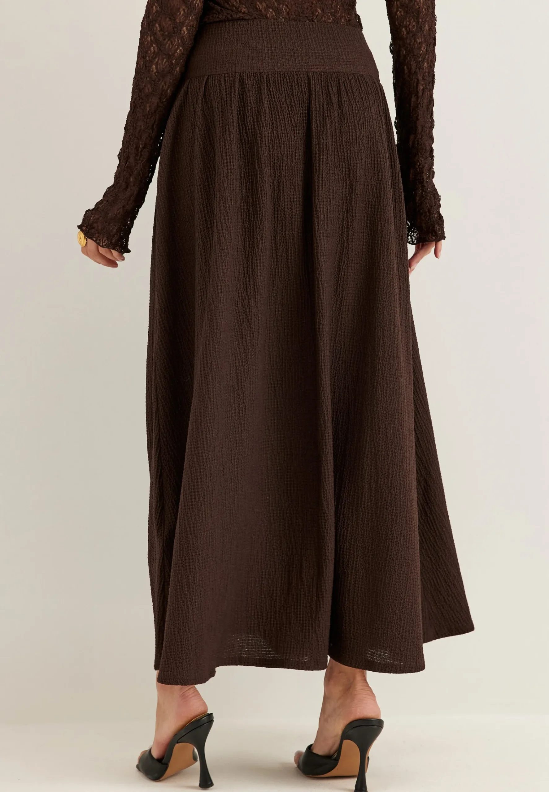 Soft Structure Maxi Skirt