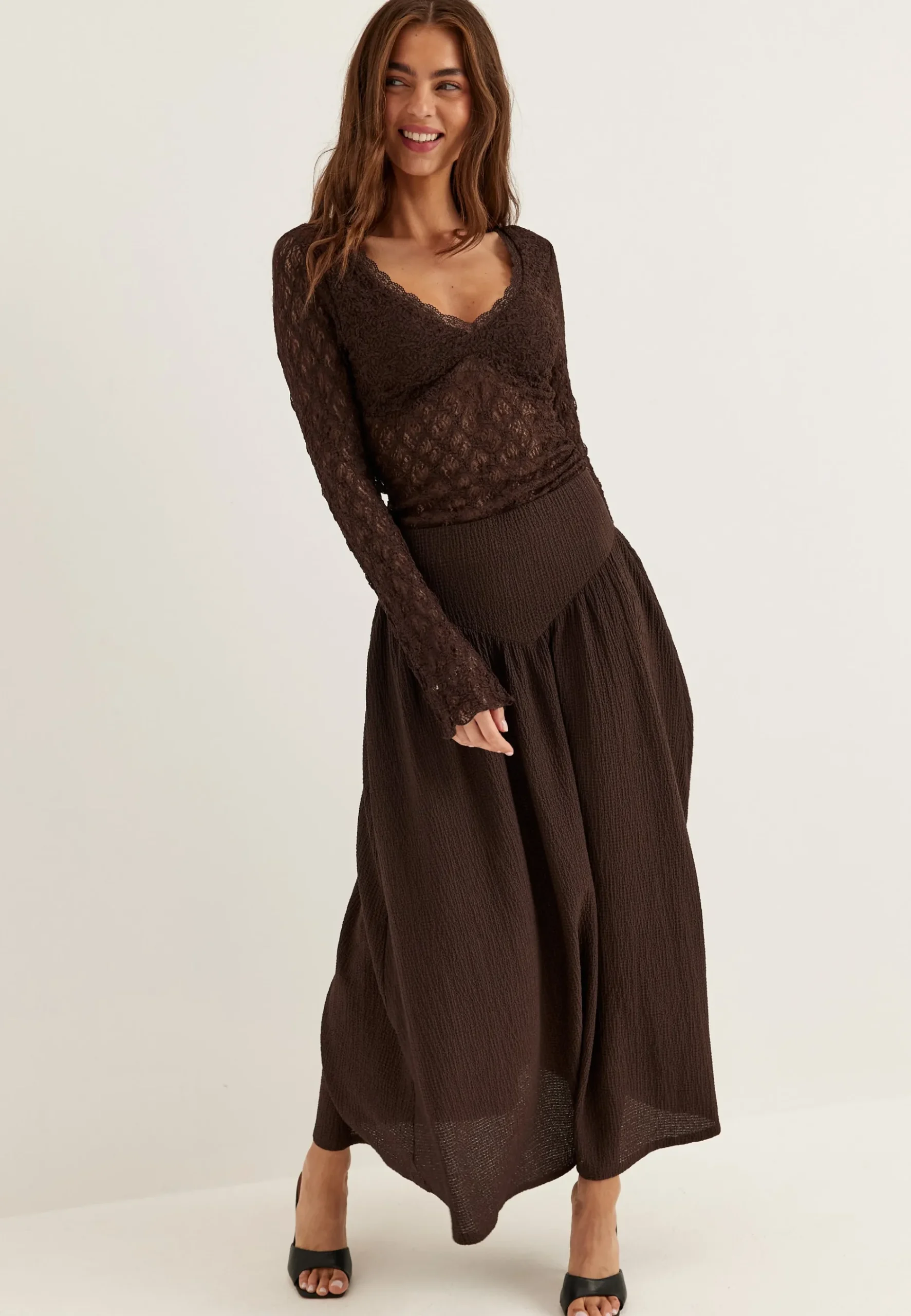 Soft Structure Maxi Skirt