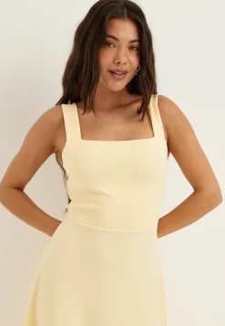 Square Neck Corset Dress