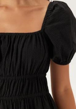 Square Neck Cotton Maxi Dress