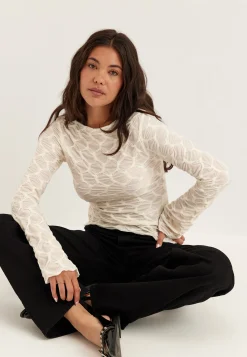 Structure Long Sleeve Top
