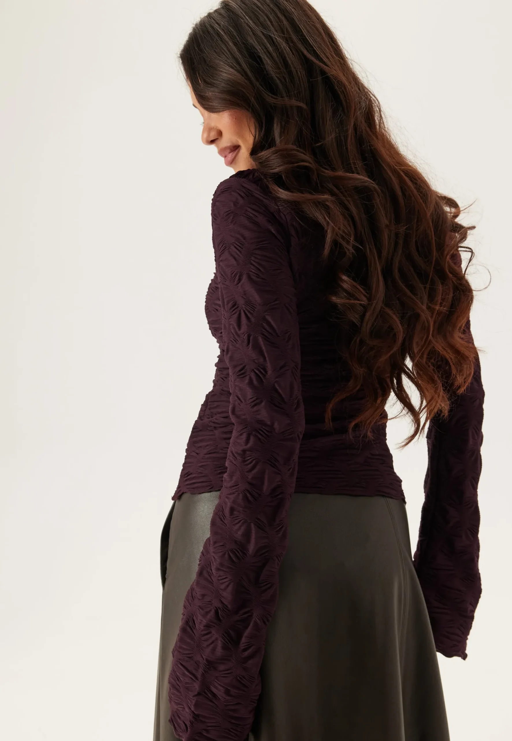 Structure Long Sleeve Top