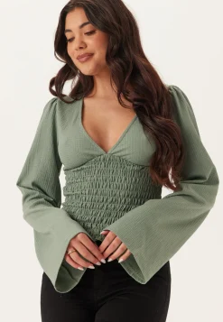 Structure Smock Top