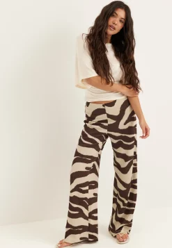 Structure Wide Trousers