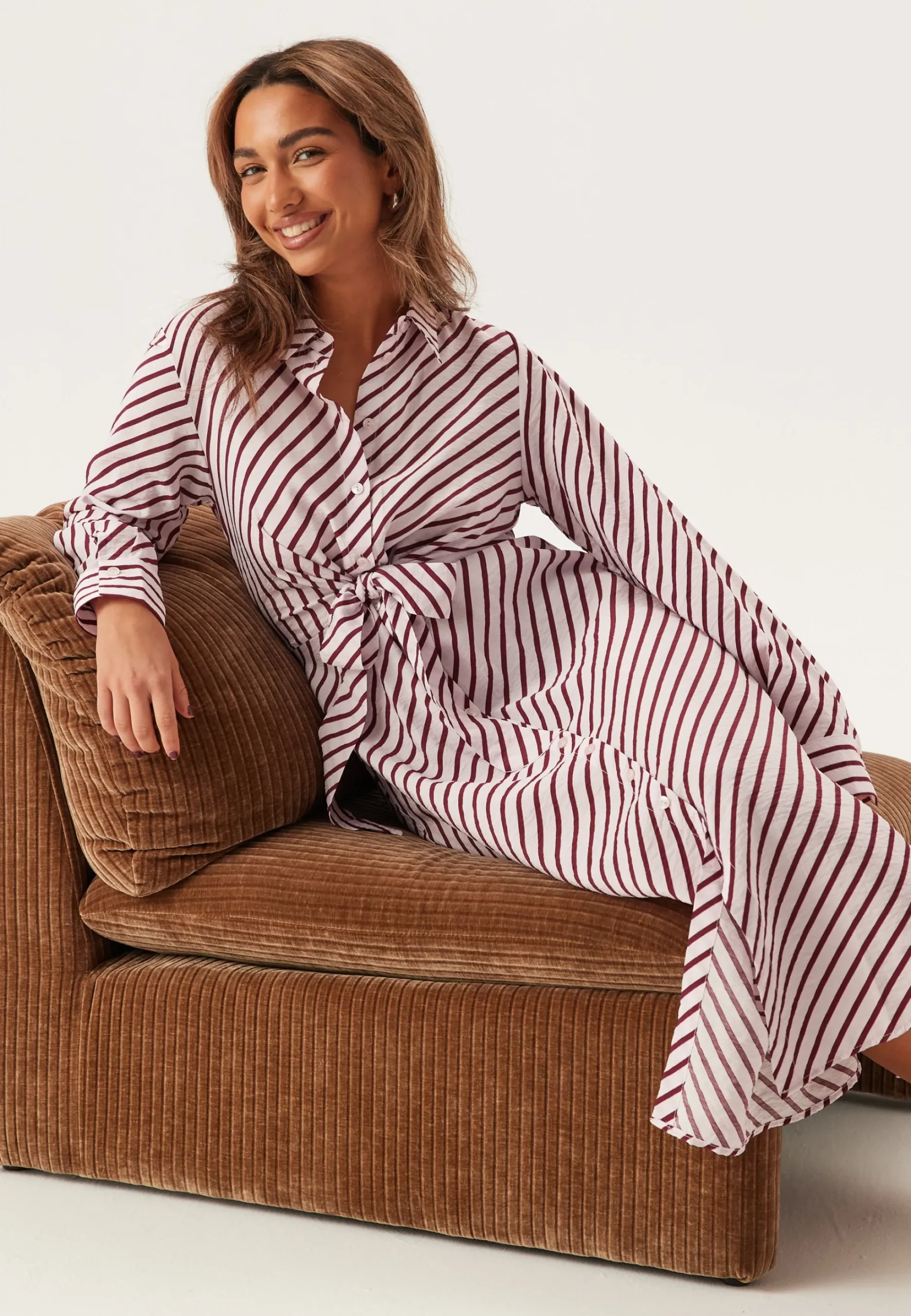 Tie Detail Shirt Dress