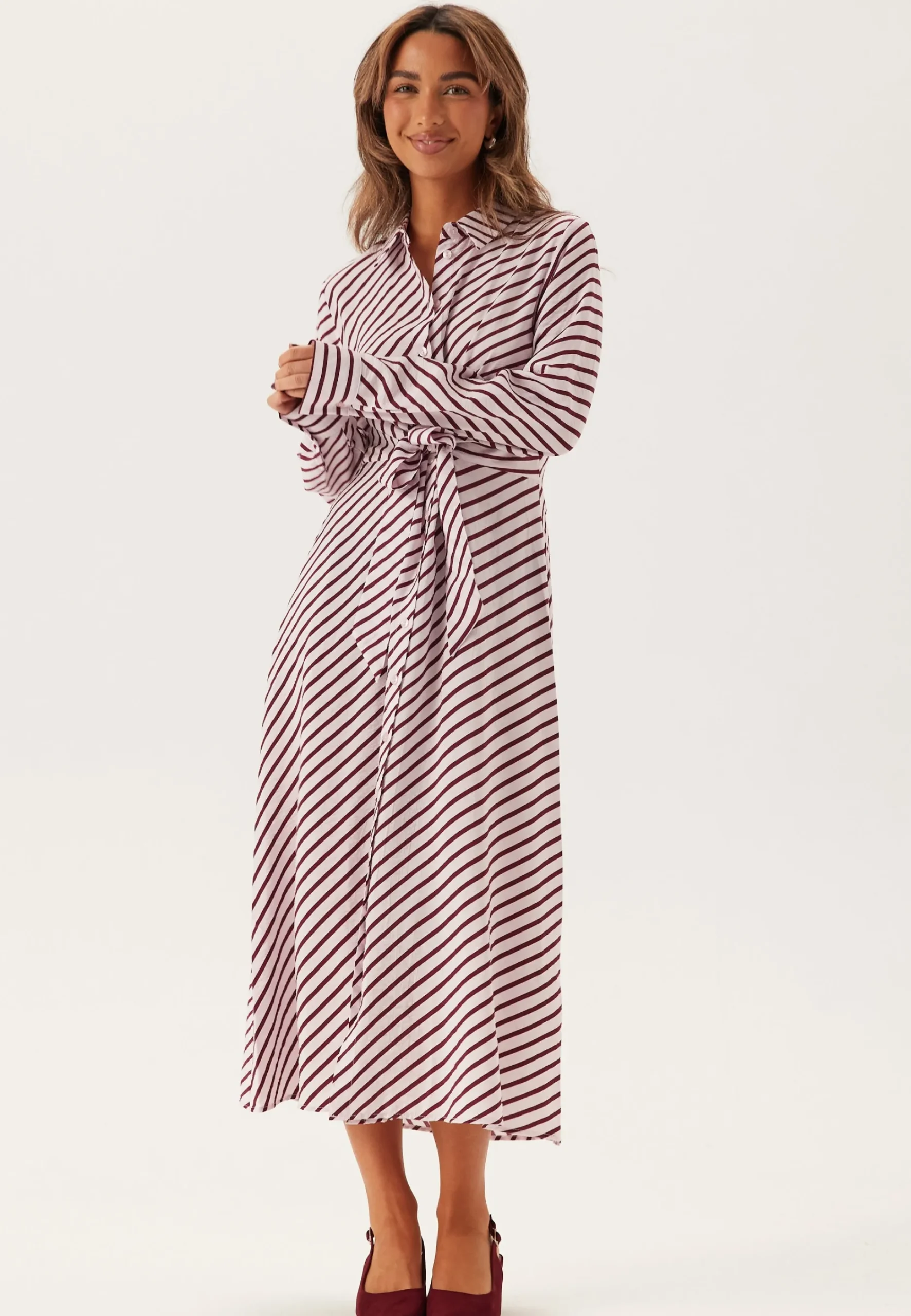 Tie Detail Shirt Dress