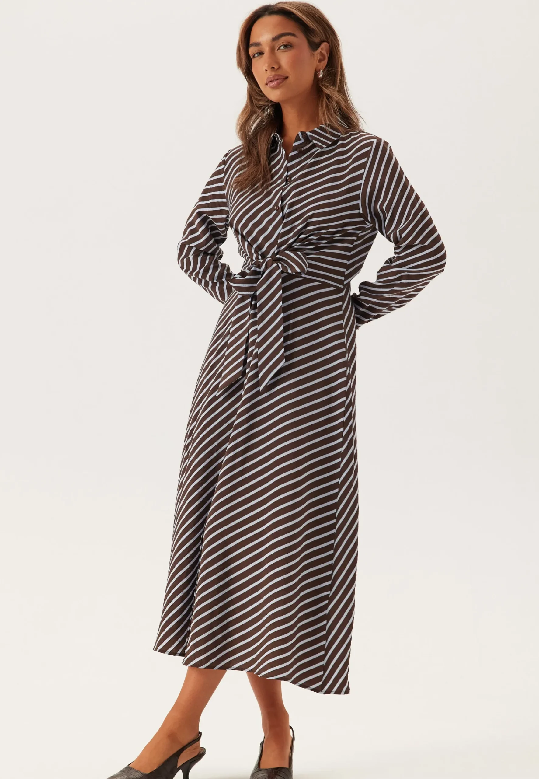 Tie Detail Shirt Dress