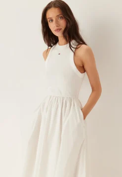 Tjw Rib Poplin Tank Dress Ext