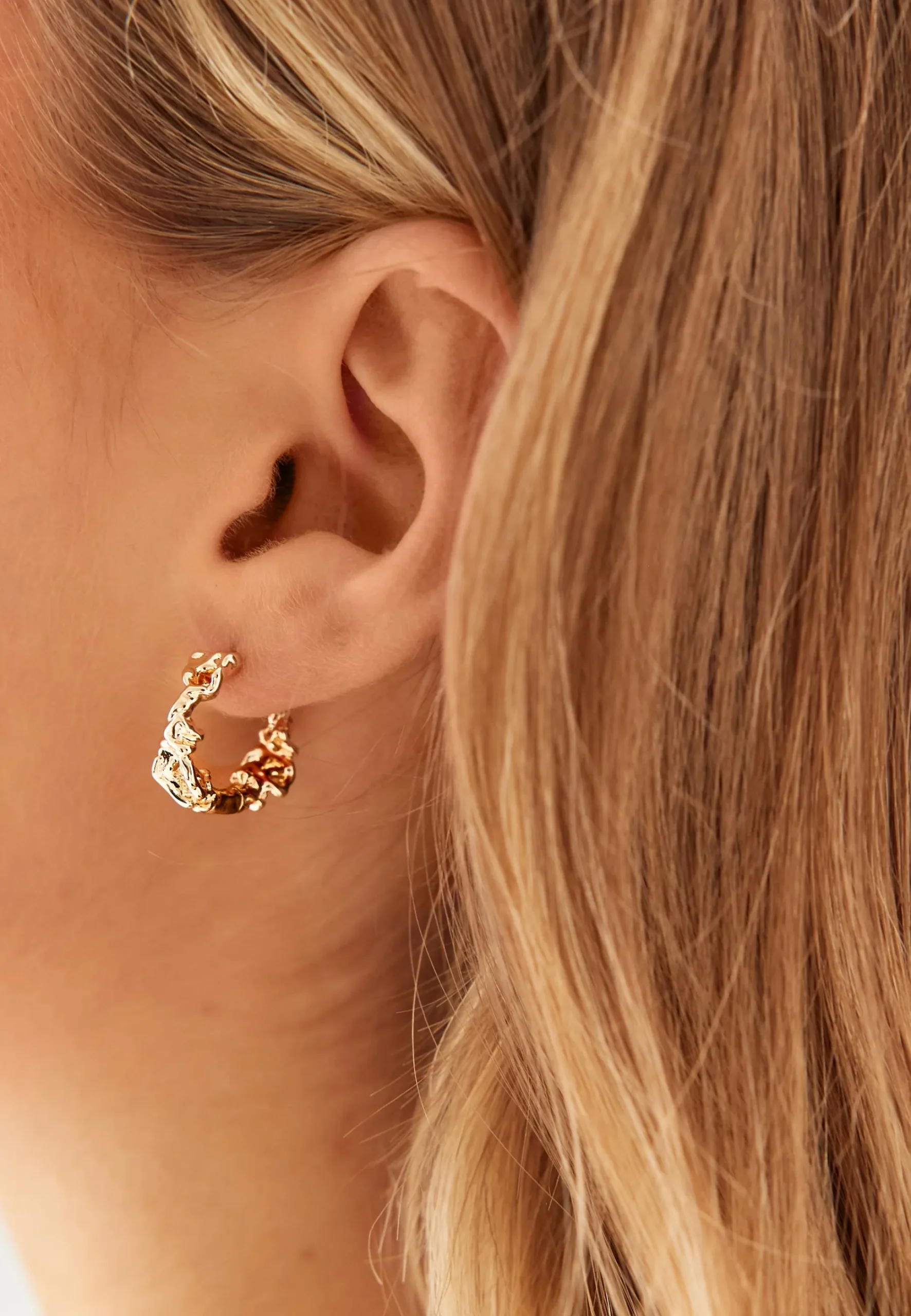 Trust Earrings Gold-plated