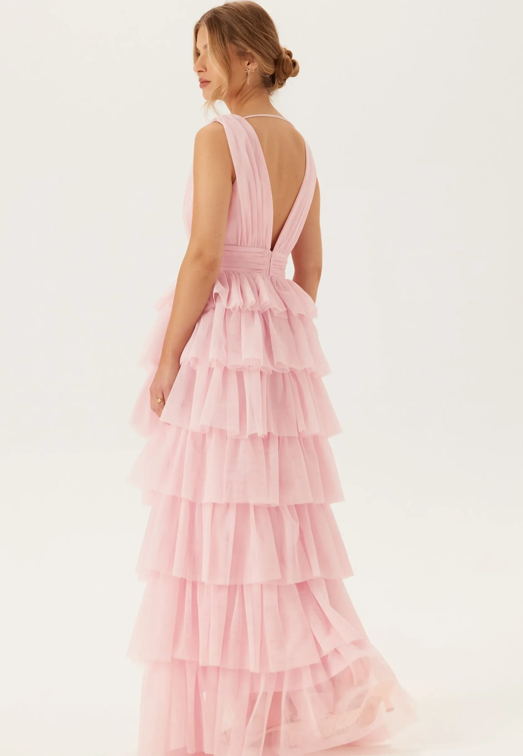 Tulle Frill Gown