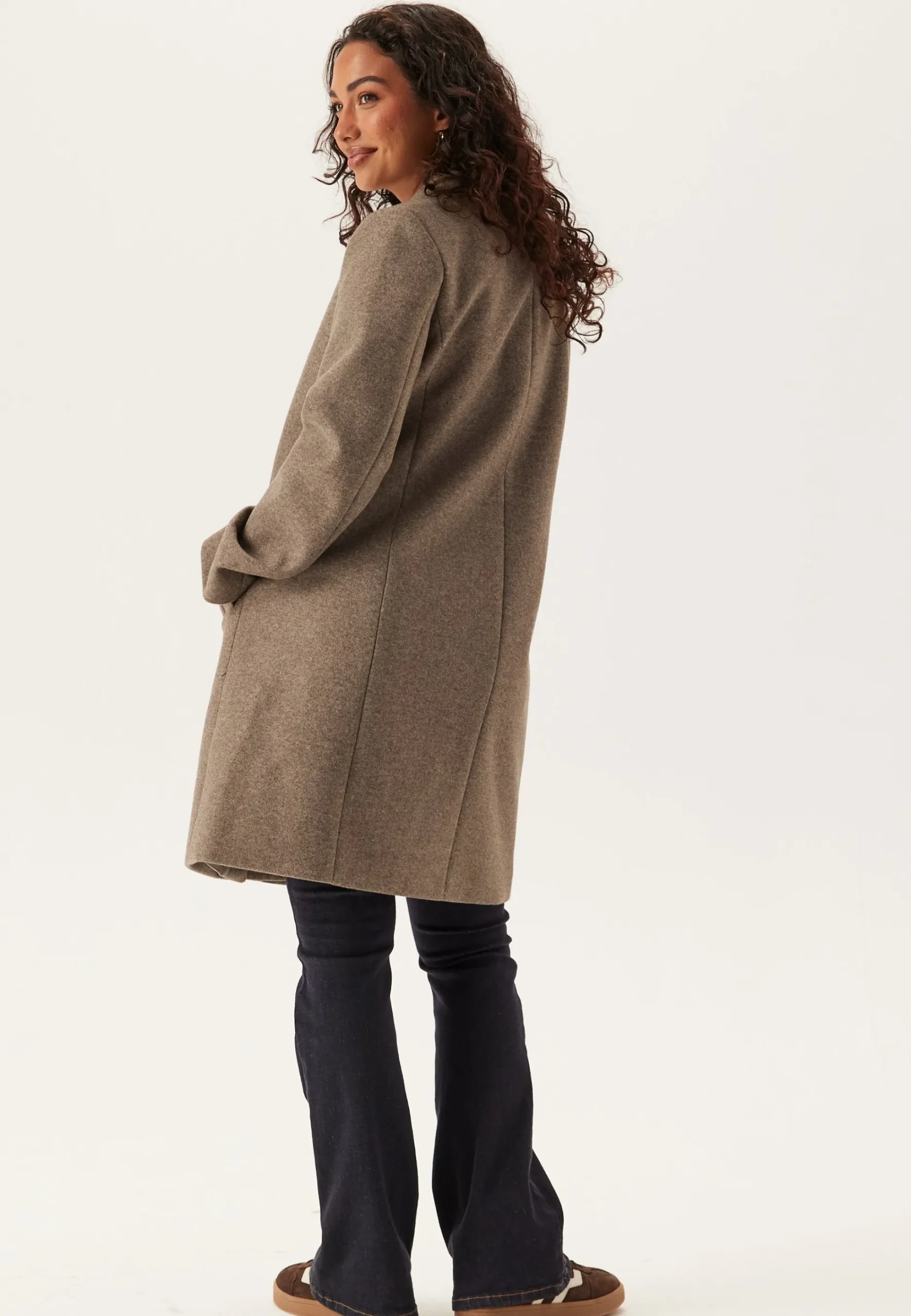 Viclaudia Button Coat
