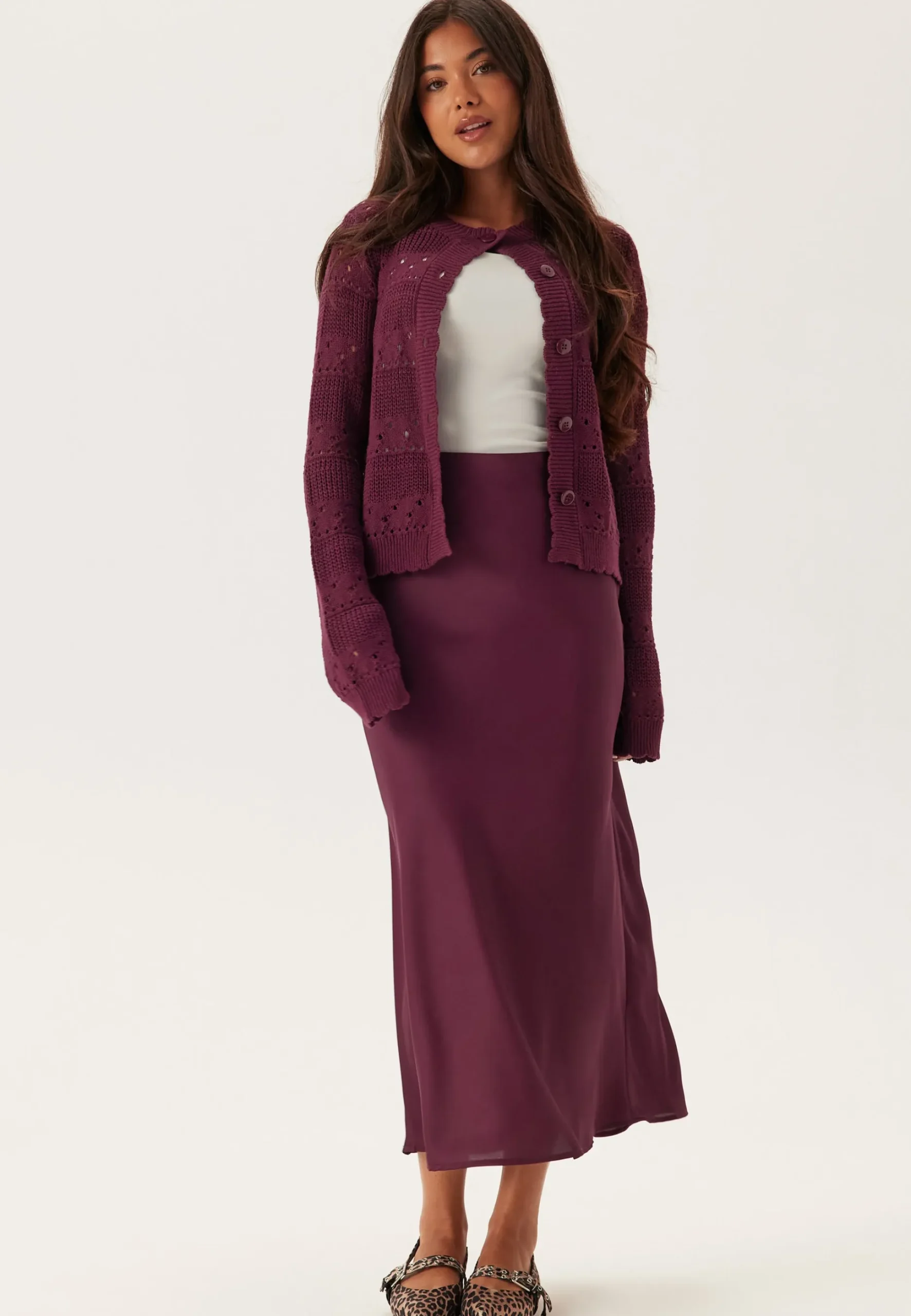 Viellette Hw Midi Skirt
