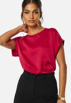 Viellette S/S Satin Top