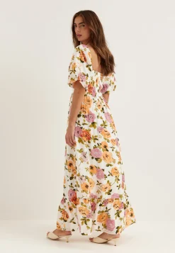 Viflola Square Neck 2/4 ANKLE DRESS