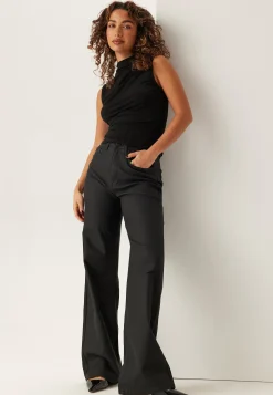 Vifreya Hw Coated Wide Jeans