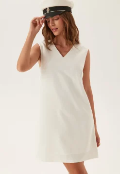 Vigery V-neck S/L SHORT DRESS