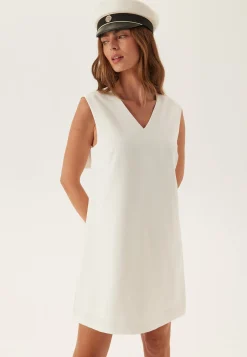 Vigery V-neck S/L SHORT DRESS
