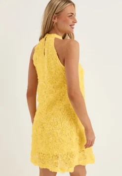 Viglory Halter Neck Short Dress