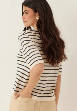 Vimalu O-neck 2/4 KNIT TOP