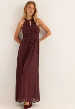 Vimilina Halterneck Maxi Dress