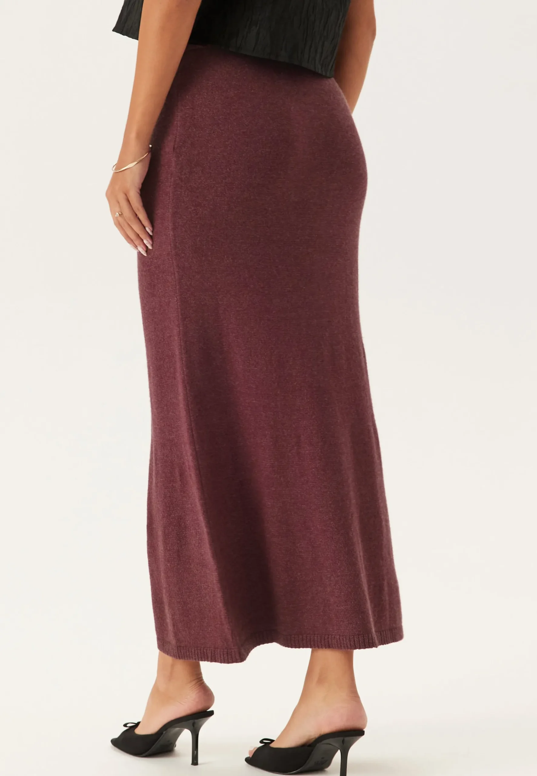 Viril Ankle Knit Skirt