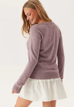 Viril O-neck L/S KNIT TOP