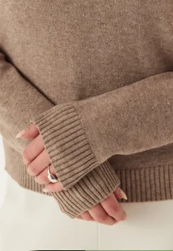 Viril O-neck L/S KNIT TOP