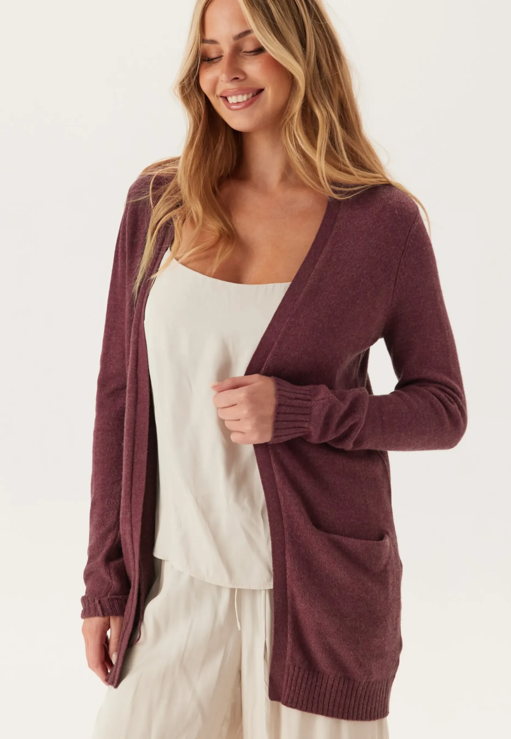 Viril Open L/S KNIT CARDIGAN