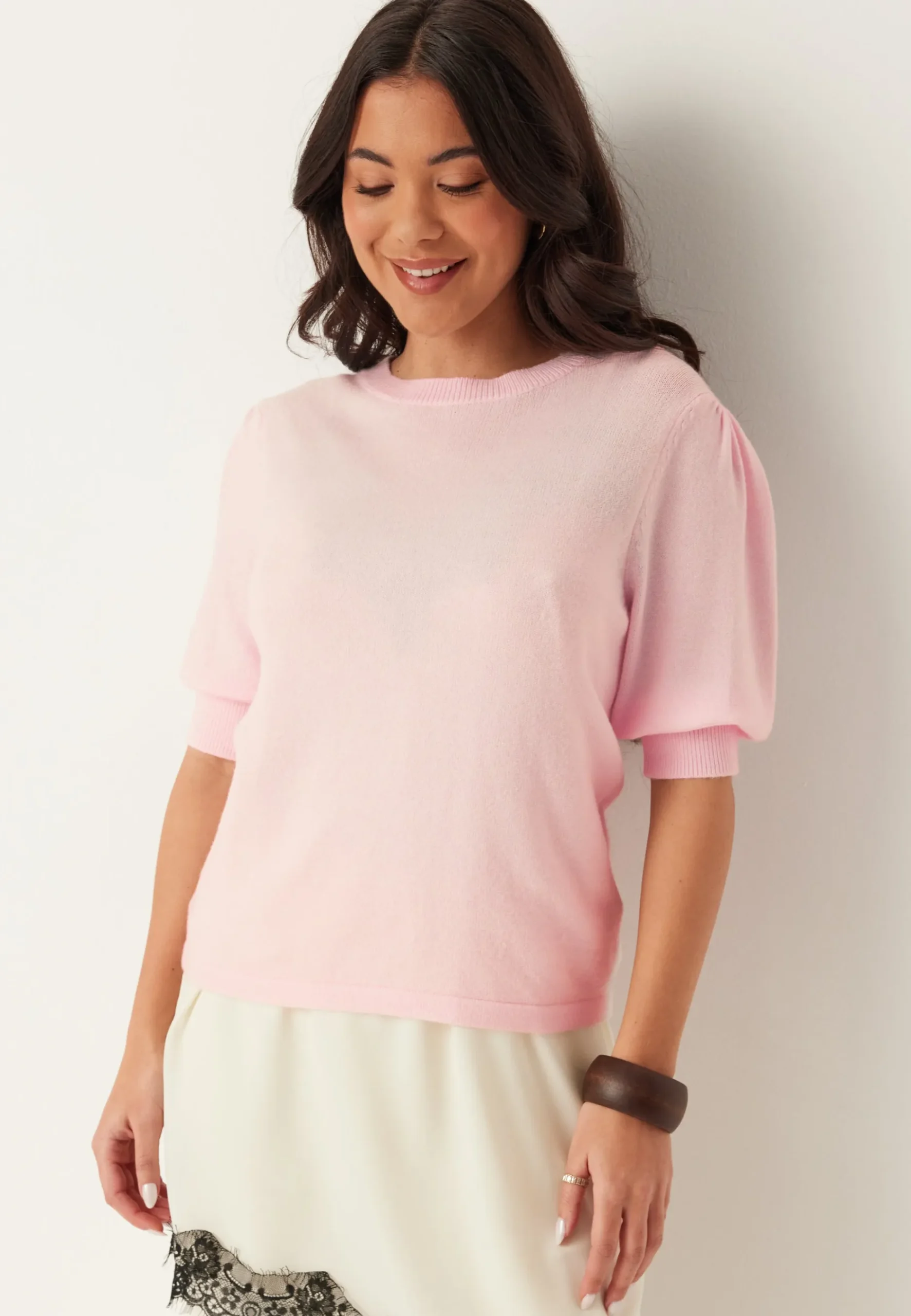 Viril 2/4 SLEEVE O-NECK KNIT T