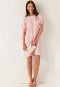 Visophia O-neck S/S DRESS