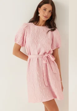 Visophia O-neck S/S DRESS