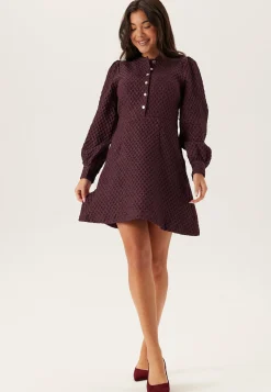 Vitaliama L/S JAQCUARD DRESS