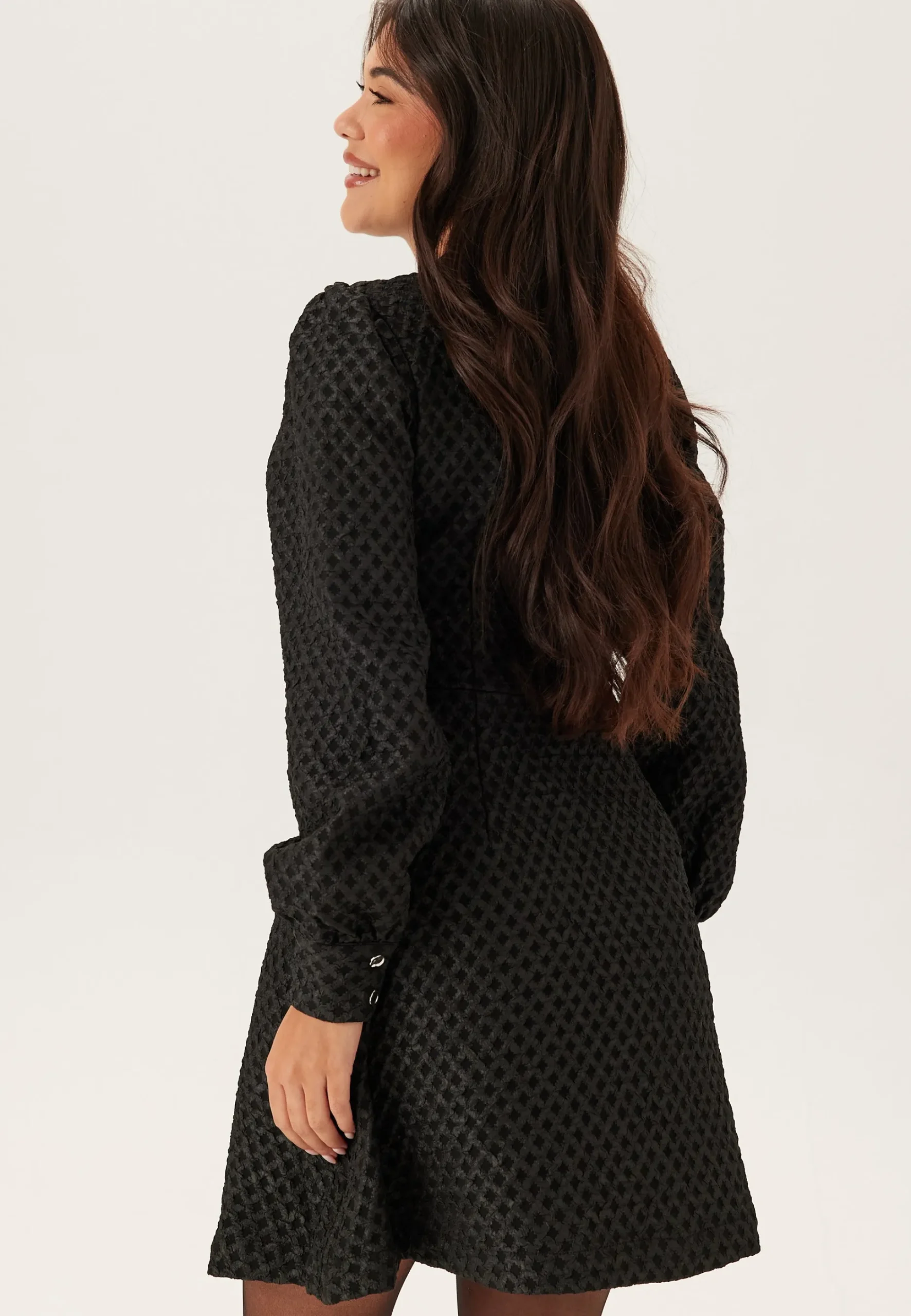 Vitaliama L/S JAQCUARD DRESS