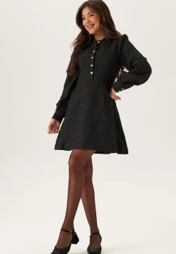 Vitaliama L/S JAQCUARD DRESS