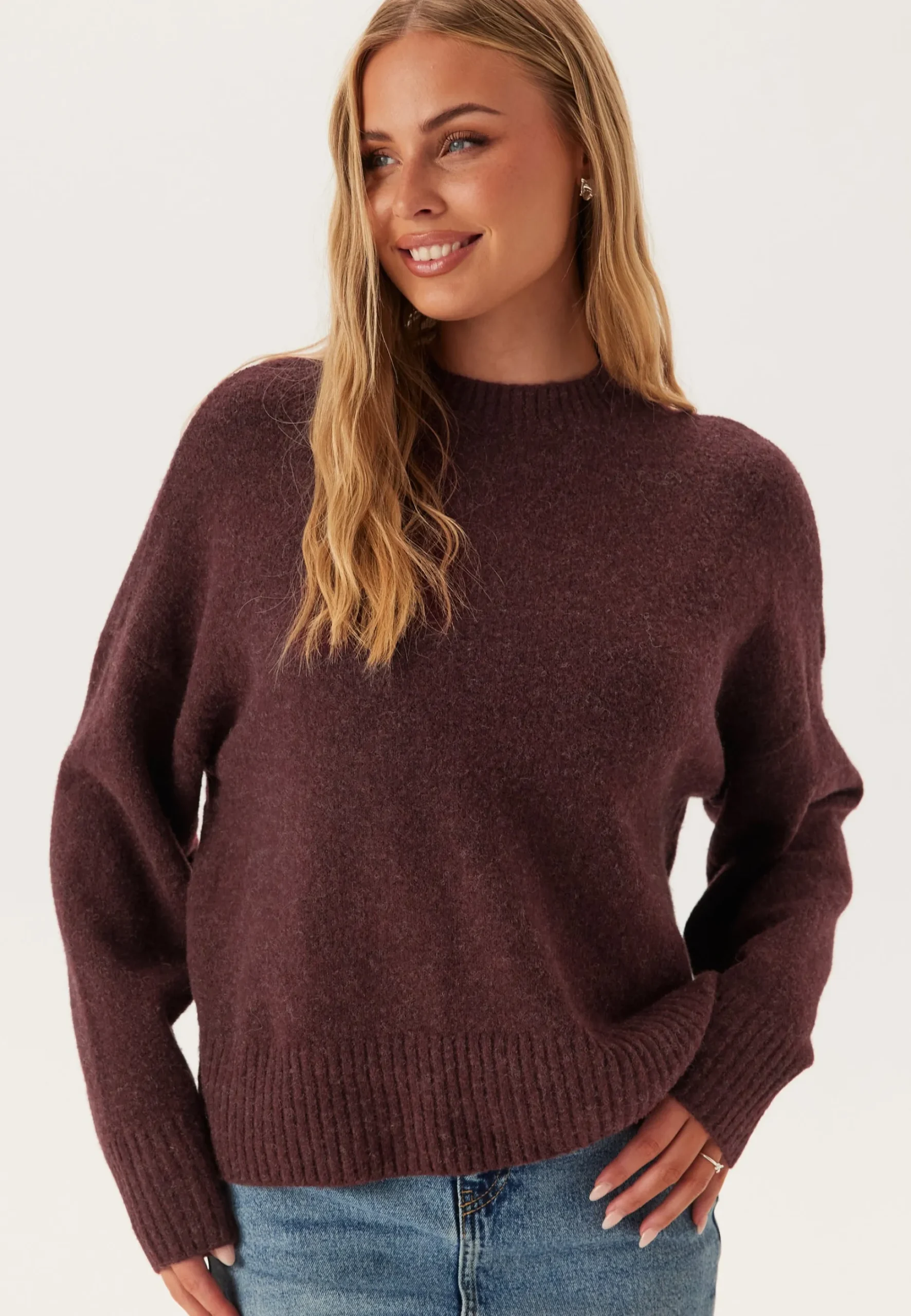 Vmboom Ls O-neck Pullover