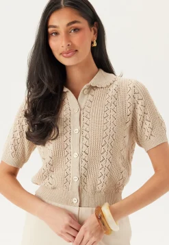 Vmdaria Ss Poloneck Cardigan