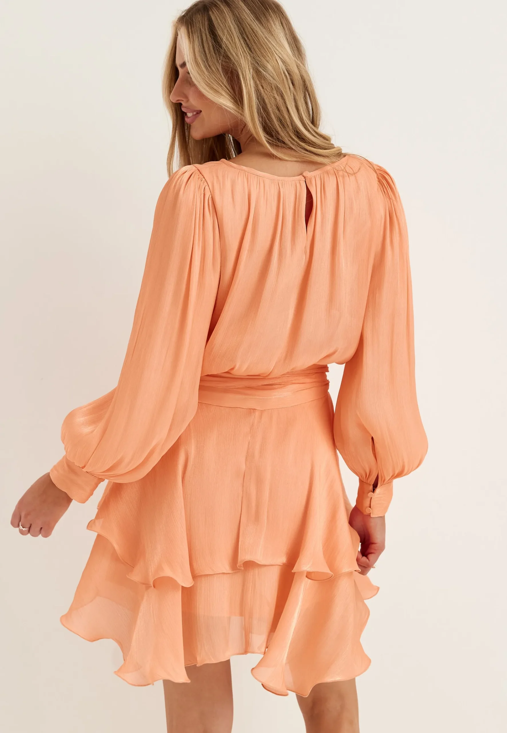 Vmelisa Ls Detail Short Dress