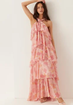 Vmfelicia Sl Ruffle Maxi Dress