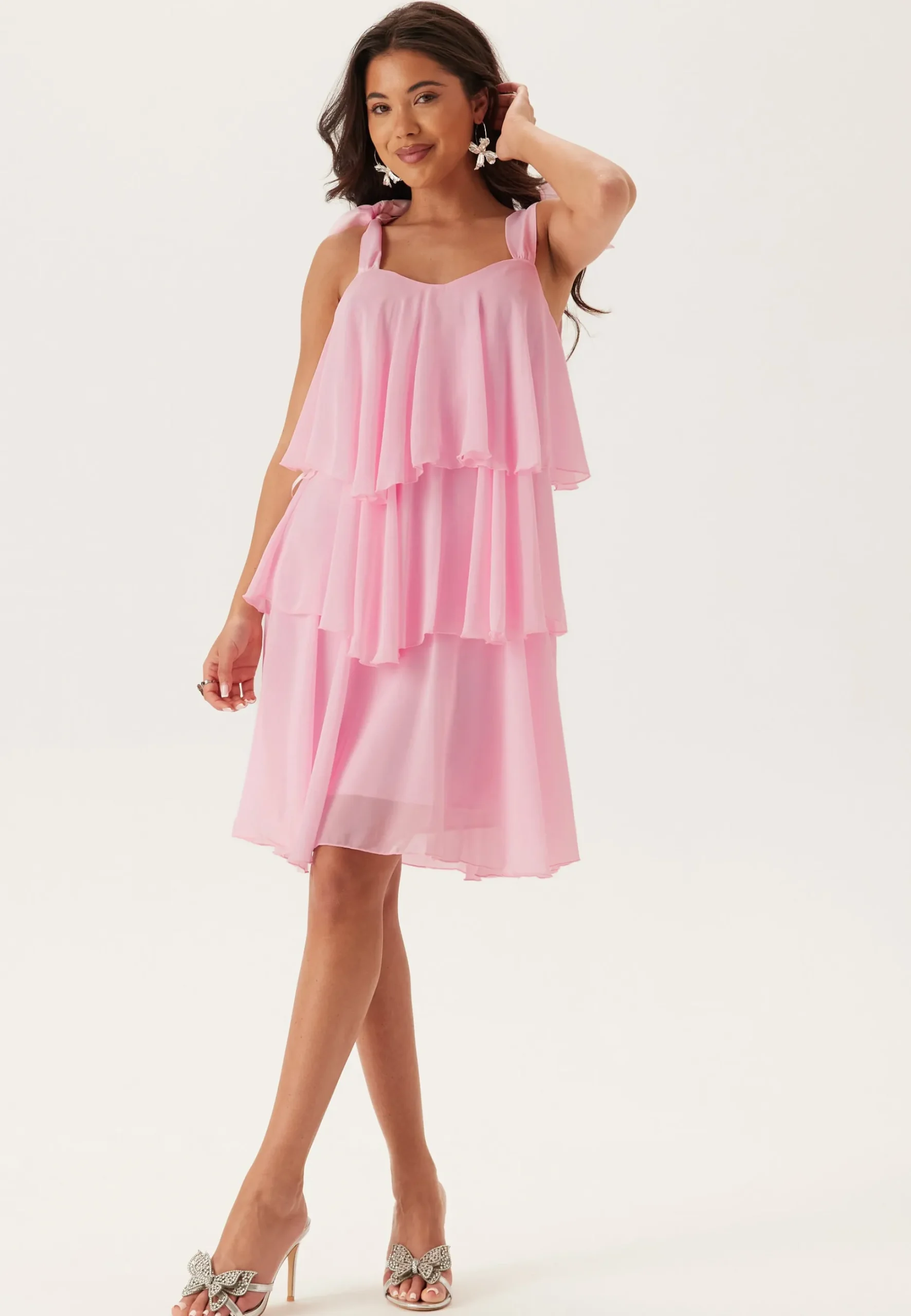 Vmfelicia Tiestrap Ruffle Shor