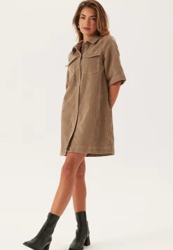 Vmfenja 2/4 SHORT CORDUROY DRESS