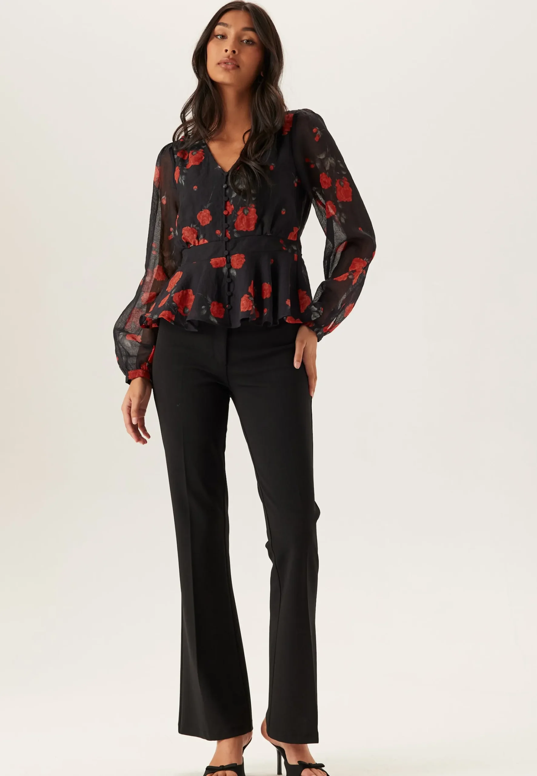 Vmsabrina Rose V-neck Shirt